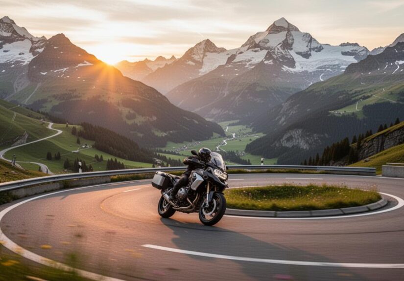 Die faszinierendsten Motorradtouren Europas erleben